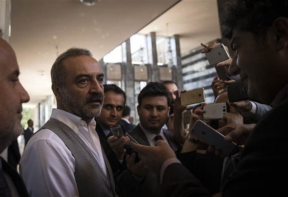 Yılmaz Erdoğan, Meclis'te Başbakan'la görüştü