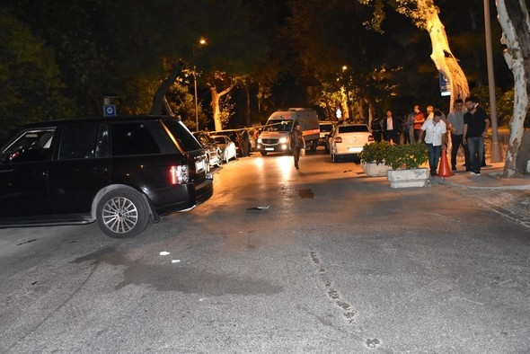 İstanbul'da lüks cipe silahlı saldırı