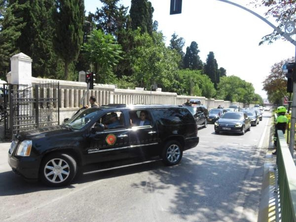 Erdoğan'a makam aracıyla koruma önlemi