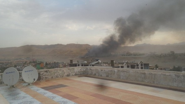 Cizre'de bomba yüklü araçla saldırı