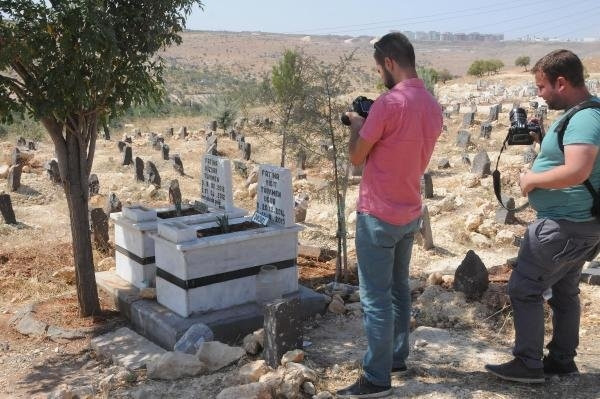 Çocuk mezarında el yapımı patlayıcı bulundu