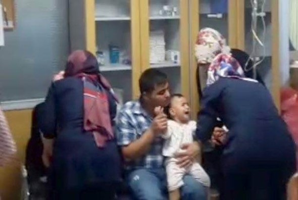 Binlerce kişi hastaneye koştu