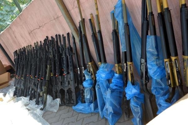 Özel imalat 87 pompalı tüfekle yakalandı