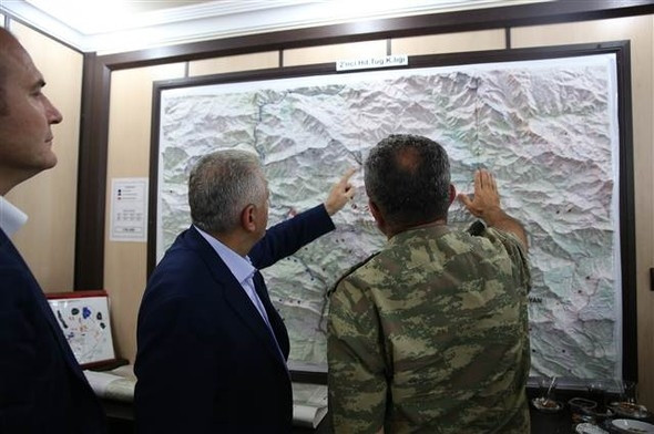 Başbakan Binali Yıldırım sıfır noktasında