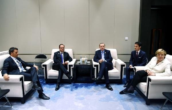 Cumhurbaşkanı Erdoğan'dan 4'lü zirve