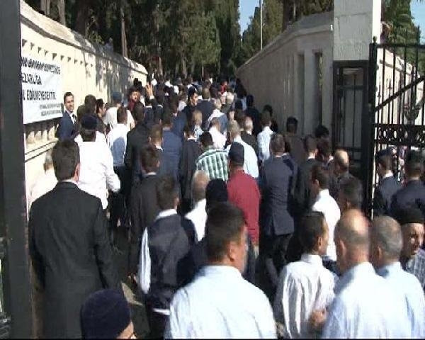 Binlerce kişi akın etti !