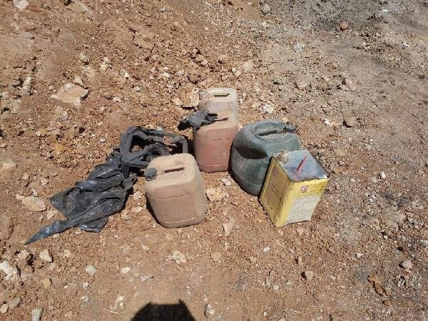 10 ton bomba yüklü kamyon imha edildi !