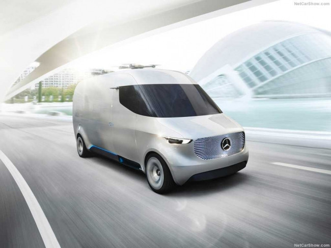 Alman devinden devrim gibi yeni minibüs! İşte 2016 Mercedes-Benz Vision