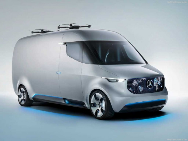 Alman devinden devrim gibi yeni minibüs! İşte 2016 Mercedes-Benz Vision