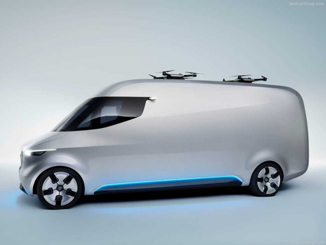 Alman devinden devrim gibi yeni minibüs! İşte 2016 Mercedes-Benz Vision