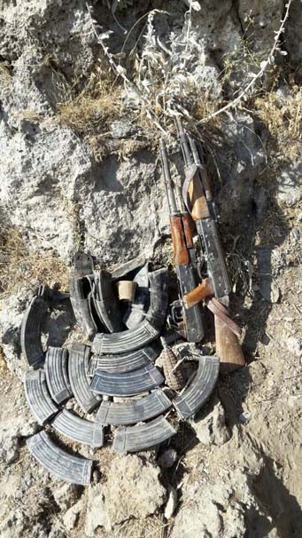 Operasyonun devam ettiği Çukurca'dan yeni görüntüler