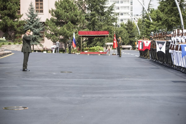 Rusya Genelkurmay Başkanı Ankara'da