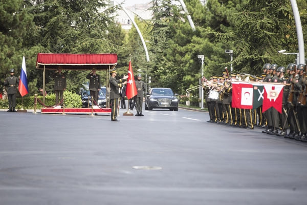 Rusya Genelkurmay Başkanı Ankara'da