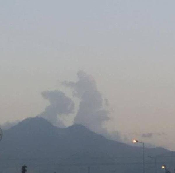 Erciyes Dağı'nda buluttan asker silueti