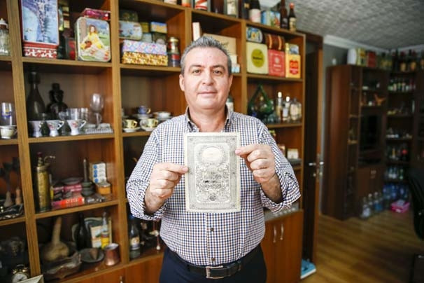 Ankara'daki koleksiyoncudan çıktı