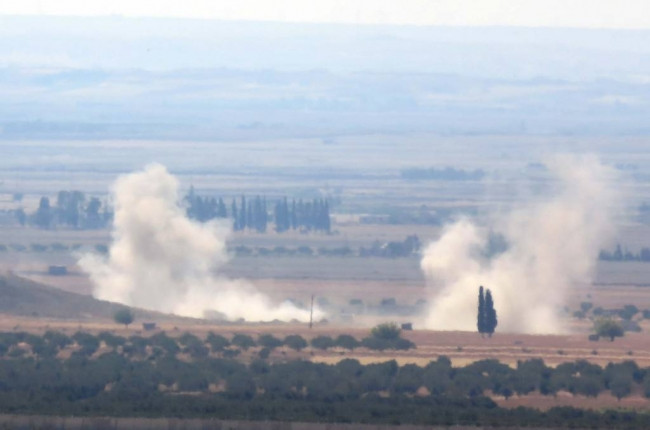 DAEŞ hedefleri tank ve uçaklarla vuruluyor