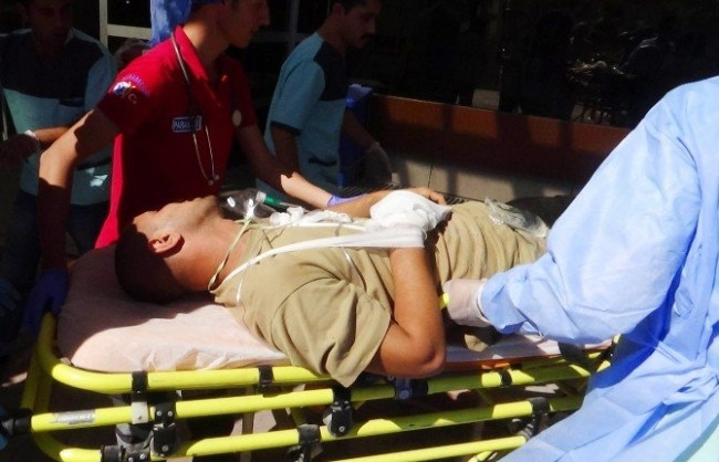 6 ÖSO ve 1 Türk askeri hastaneye kaldırıldı