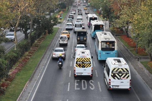 İstanbul'da Pazartesi trafiği