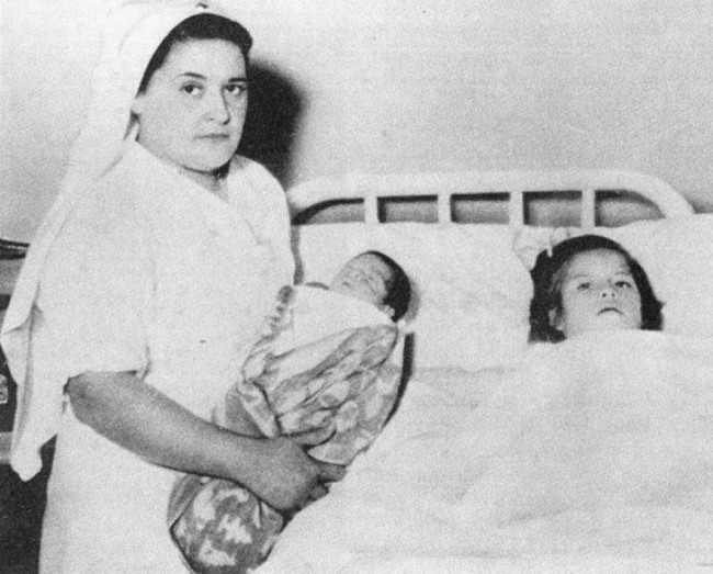 5 yaşında anne oldu