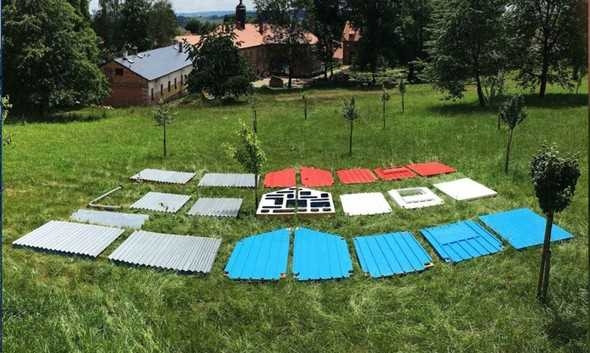 Bu evi 3 saatte 3 bin 500 TL'ye inşa etti! İşte süper mini ev...