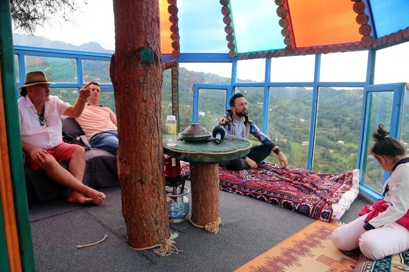 Tüm Artvin onun yaptığı evi konuşuyor
