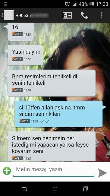 Facebook'ta 11 yaşındaki kıza çıplak fotoğraflı şantaj