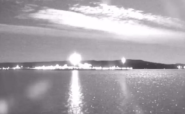 Dünyaya meteor çarptı !