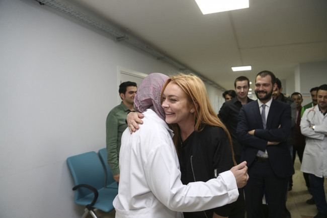 Lindsay Lohan, Cumhurbaşkanı Erdoğan'ın sözünü paylaştı