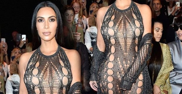 Kardashian yine göz doldurdu !
