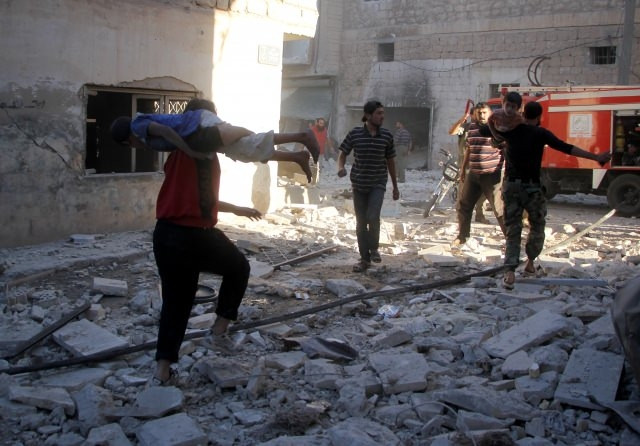 İdlib'te vakum bombalı saldırı: 20 ölü, 24 yaralı