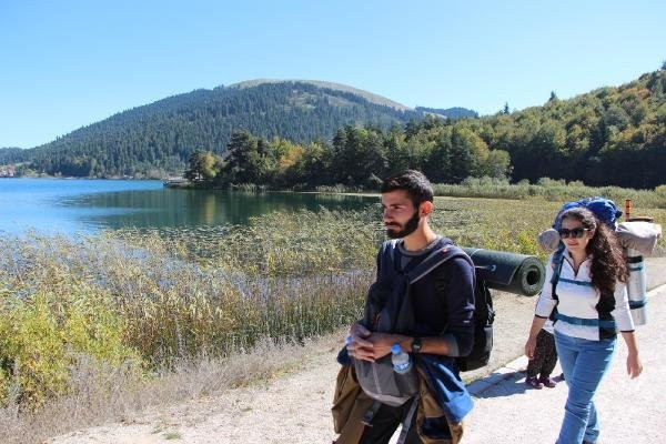 Abant'ta 1.500 genç kamp yaptı