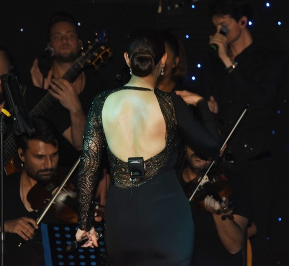 Ebru Gündeş ayrılık sonrası ilk kez sahnede
