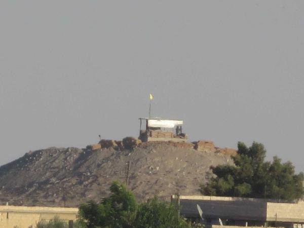 PYD, Telebayd'da mevzi kurdu