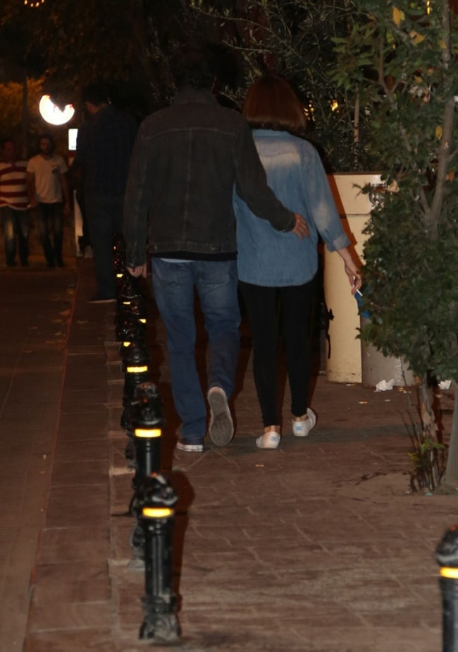İçerde'nin müdürü sevgilisiyle gecelerde