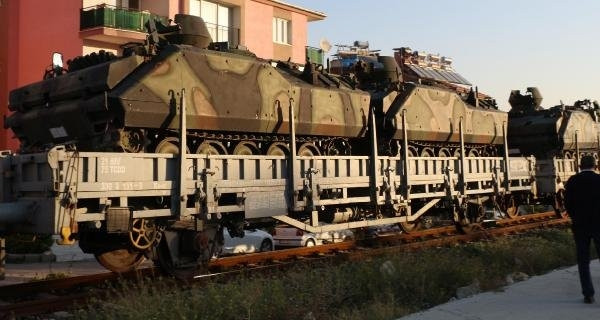 Etimesgut'taki zırhlı birlikler burdur'a gelmeye başladı