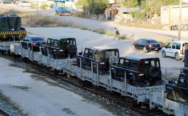Etimesgut'taki zırhlı birlikler burdur'a gelmeye başladı
