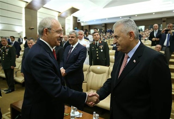 Devletin zirvesi AYM'de biraraya geldi