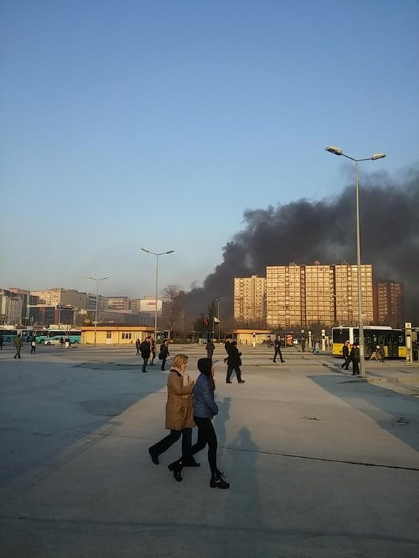 İstanbul'da karakol yakınlarında patlama