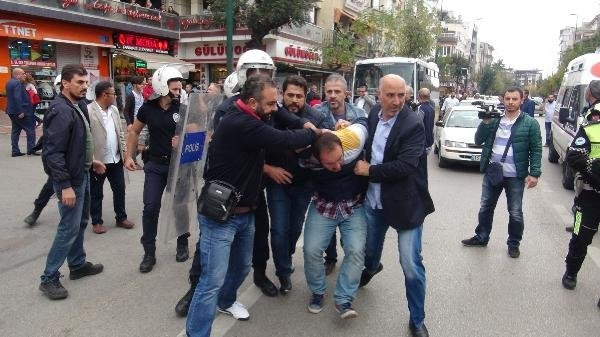Polis 10 Ekim gösterisine izin vermedi