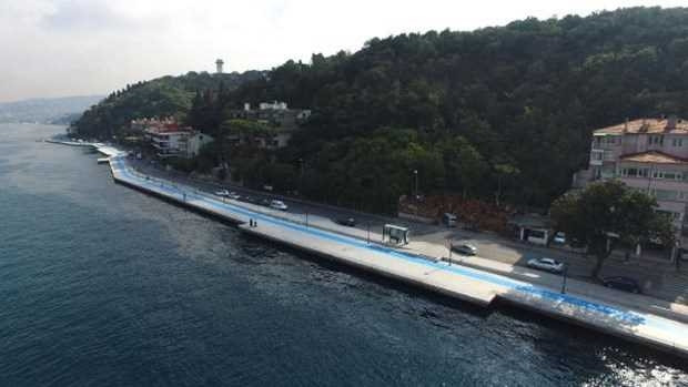 İstanbul'un yeni yürüyüş yolu hazır