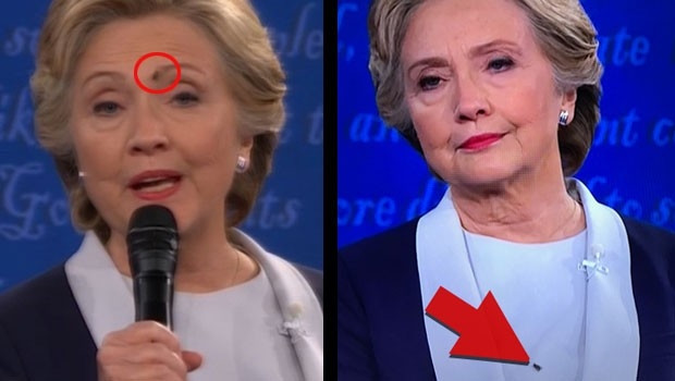 Hillary Clinton'ın yüzüne konan sinek olay oldu