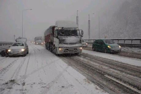 İşte Bolu yolunun kara teslim olduğu an