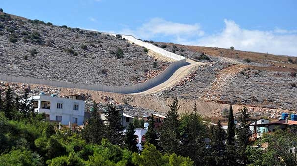 Suriye sınırdaki duvarın son hali görüntülendi