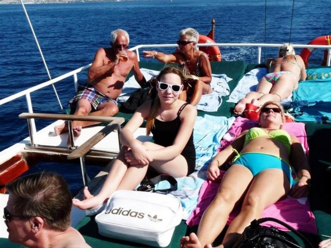 Bodrum'da Ekim ayının ortasında yazı yaşadılar