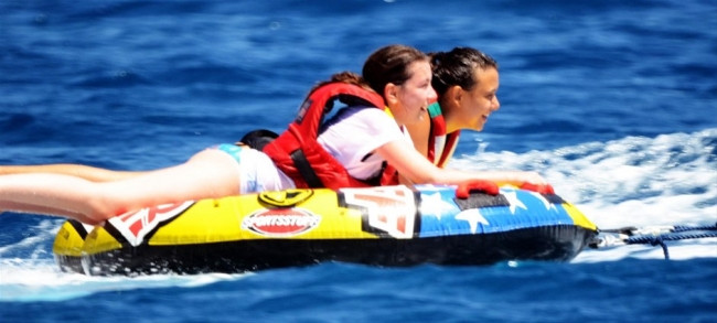 Bodrum'da Ekim ayının ortasında yazı yaşadılar