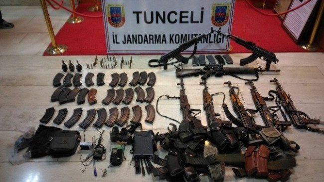 PKK'lı kadın teröristin yakalandığı an