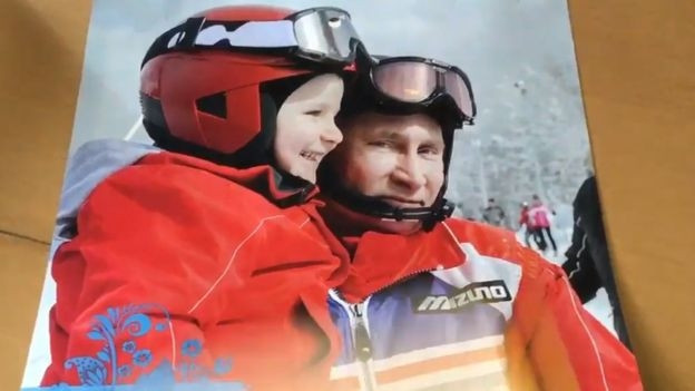 Putin'in takvimi çıktı