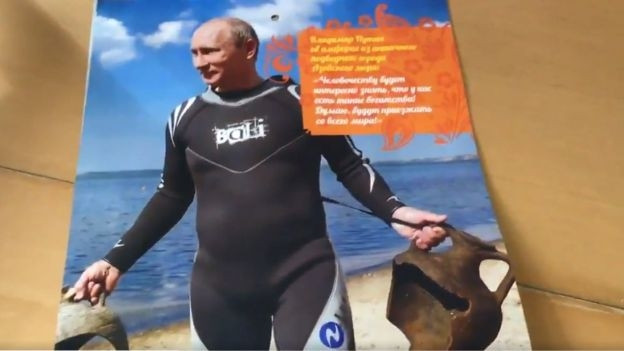 Putin'in takvimi çıktı