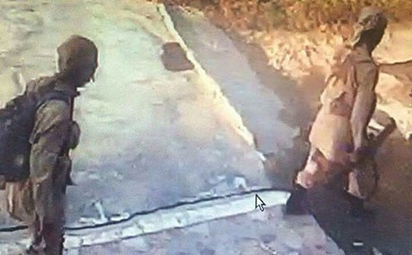 DEAŞ'li teröristler Kerkük sokaklarında