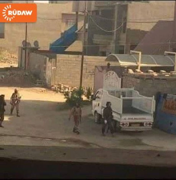DEAŞ'li teröristler Kerkük sokaklarında